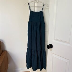 Abercrombie Navy Blue Maxi Dress